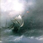 Tempest on Ice ocean