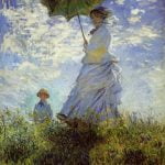 The Walk Woman with a Parasol