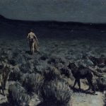 The Wolves Sniffed Along on the Trail but Came No Closer