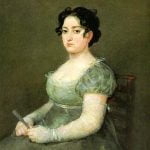 The Woman with a fan