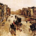 The canal Rokin in Amterdam