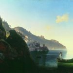 The seashore of Amalfi