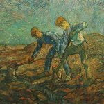Two Peasants Digging