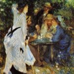 Under the Arbor at the Moulin de la Galette