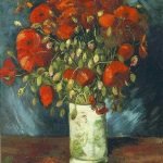 Vase with Red Poppies