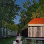 Walking in the Parc Montsouris