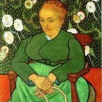 Woman Rocking A Craddle