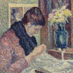 Woman Sewing