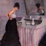 Woman at a Dressing Table