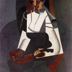 Woman with a Mandolin (after Corot)