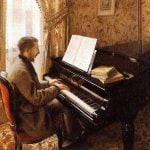 Young Man Playing the Piano